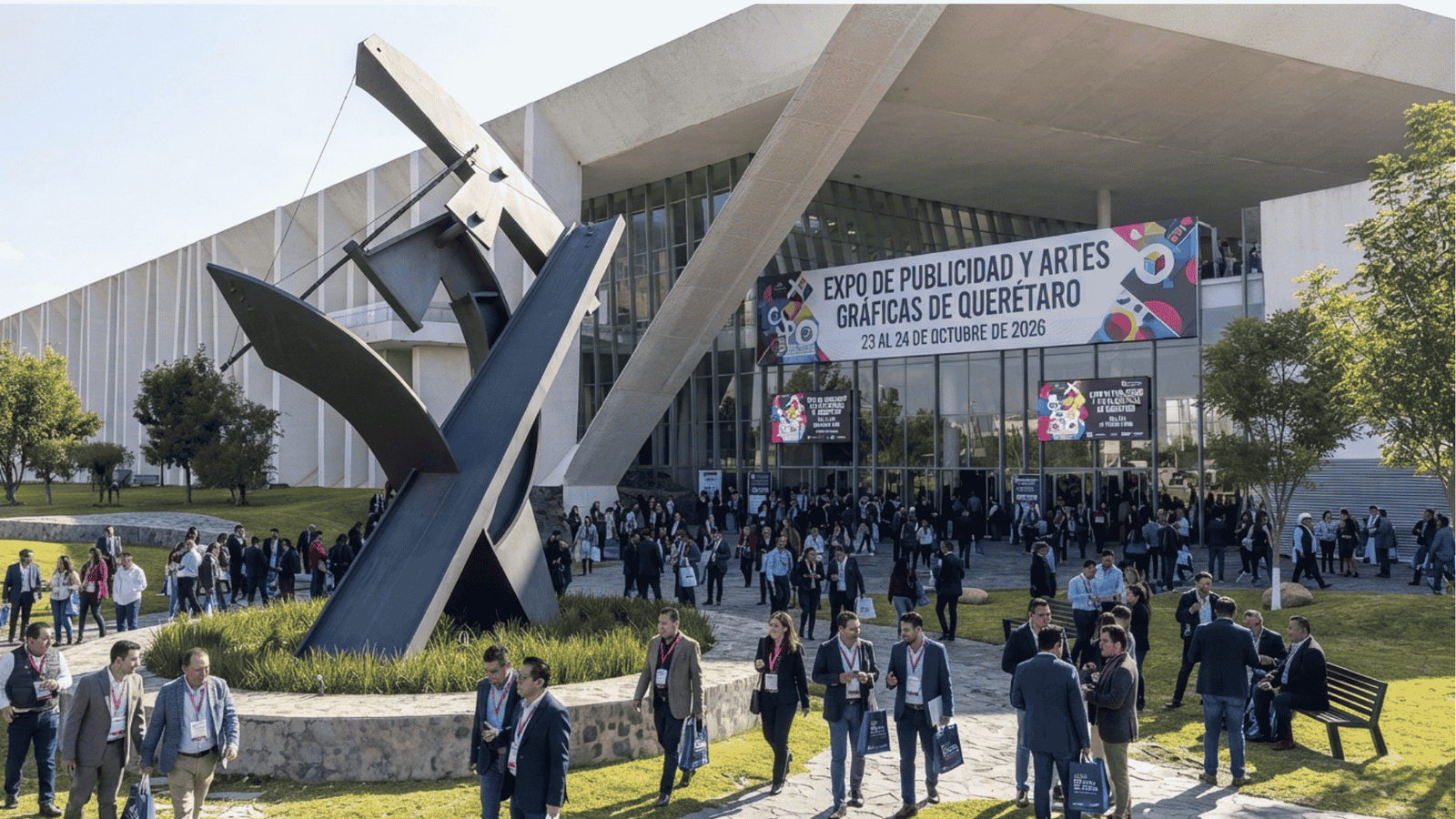 La Expo de Publicidad y Artes Gráficas de Querétaro se celebrara en el Querétaro Centro de Congresos del 23 al 24 de Octubre de 2026.